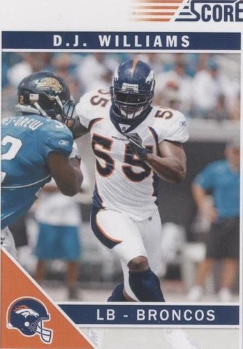 2011 Score D.J. Williams #86