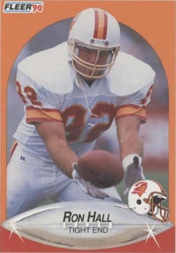 1990 Fleer Ron Hall #346