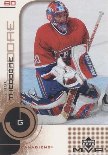 2002-03 Upper Deck MVP - Jose Theodore #96