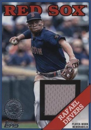 2023 Topps Series 2 Rafael Devers 1988 Jersey Relic Red 07/25