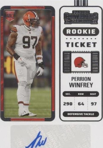 2022 Panini Contenders Perrion Winfrey #202