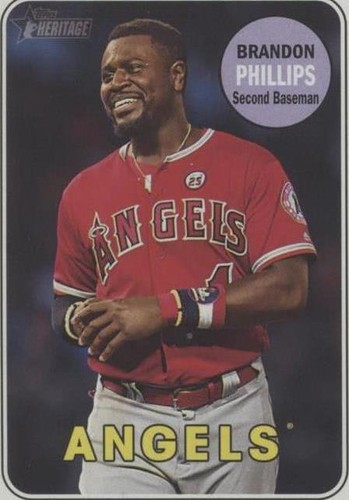 2018 Topps Heritage - Brandon Phillips #472