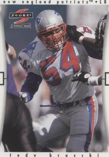 1997 Score Tedy Bruschi #117