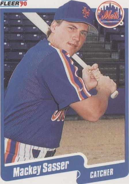 1990 Fleer - Mackey Sasser #216