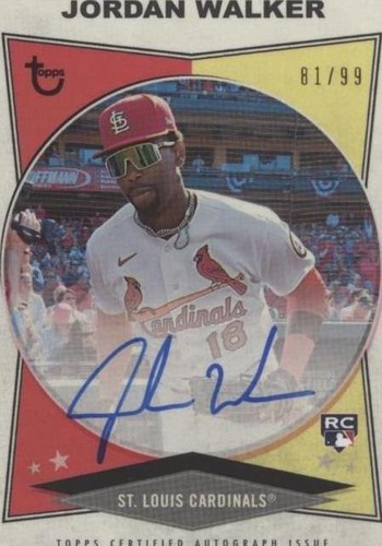 2023 Topps Brooklyn Collection - Jordan Walker #AC-JW