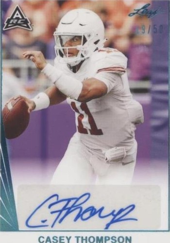 2021 Leaf Memories Casey Thompson #BA-CT1