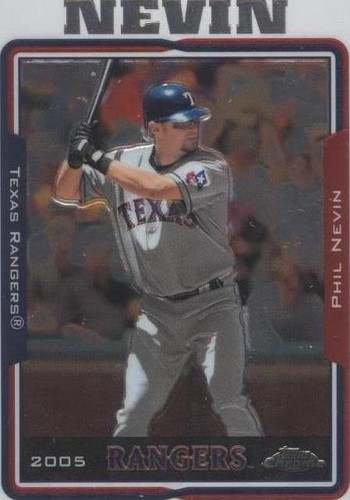 2005 Topps Chrome Update & Highlights - Phil Nevin #UH60