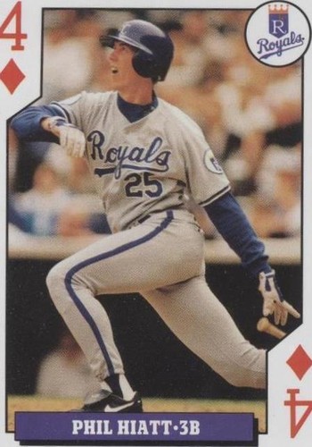 1993 Bicycle Baseball Rookies Playing Cards - Phil Hiatt #4D