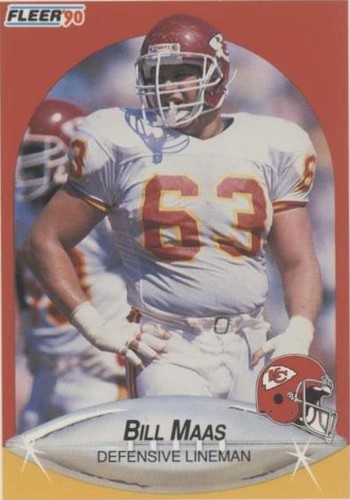1990 Fleer Bill Maas #203