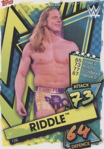2021 Topps WWE Slam Attax - Matt Riddle #126