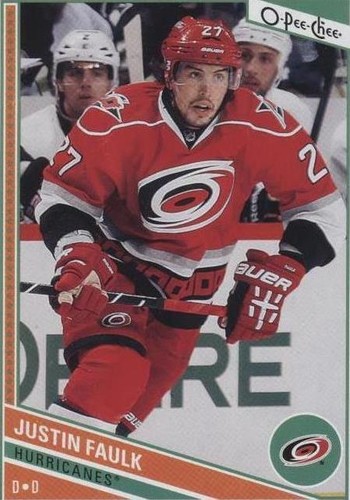 2013-14 O-Pee-Chee - Justin Faulk #377