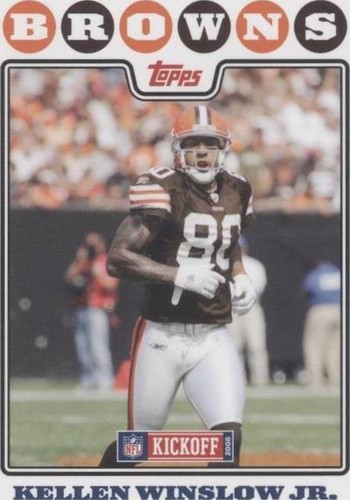 2008 Topps Kickoff Kellen Winslow Jr. #32