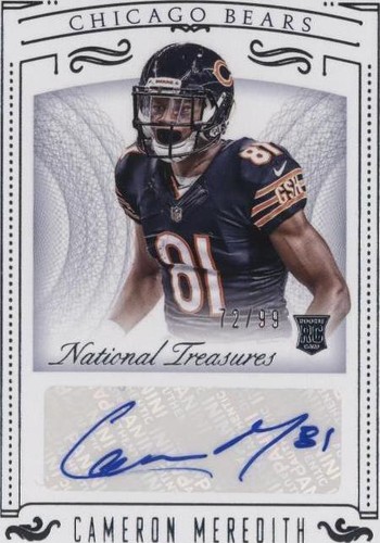 2015 Panini National Treasures Cameron Meredith #187
