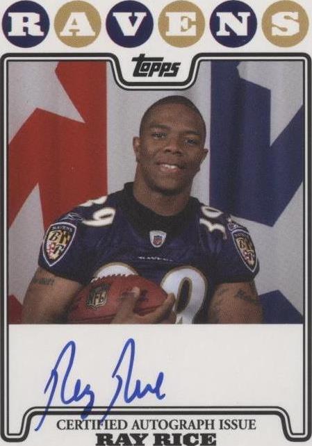 2008 Topps Ray Rice #RPA-RR
