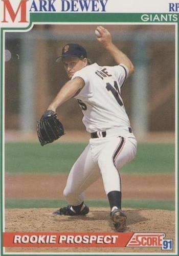 1991 Score - Mark Dewey #371