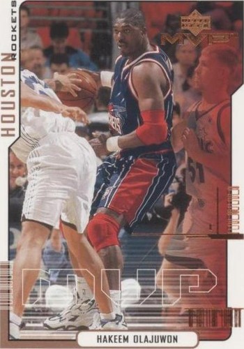 2000-01 Upper Deck MVP - Hakeem Olajuwon #62