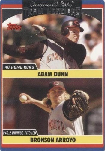 2006 Topps Updates & Highlights - Adam Dunn Bronson Arroyo #UH297