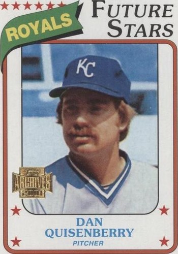 2001 Topps Archives - Dan Quisenberry #325