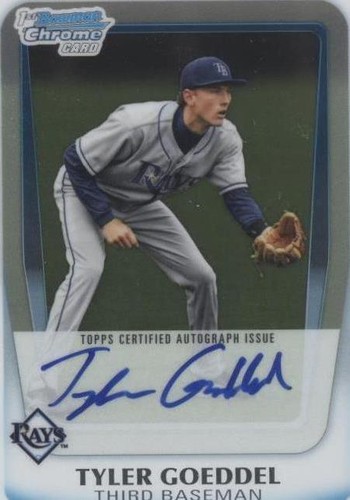 2011 Bowman Draft Picks & Prospects - Tyler Goeddel #BCAP-TG