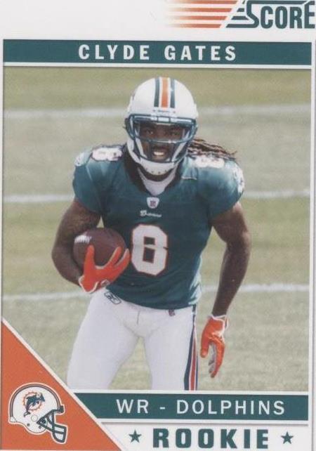 2011 Score Clyde Gates #334
