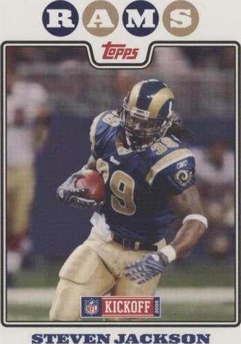 2008 Topps Kickoff Steven Jackson #4