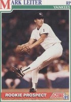 1991 Score - Mark Leiter #727
