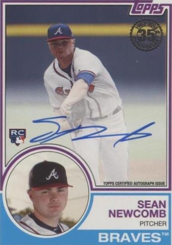 2018 Topps - Sean Newcomb #83A-SN