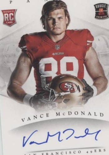 2013 Panini Contenders Vance McDonald #39