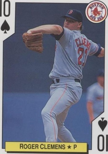 1992 Bicycle Major League All-Stars - Roger Clemens #10S