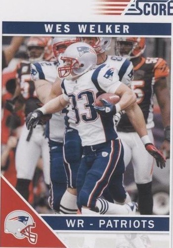 2011 Score Wes Welker #177
