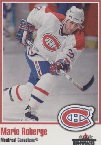 2002-03 Fleer Throwbacks - Mario Roberge #90