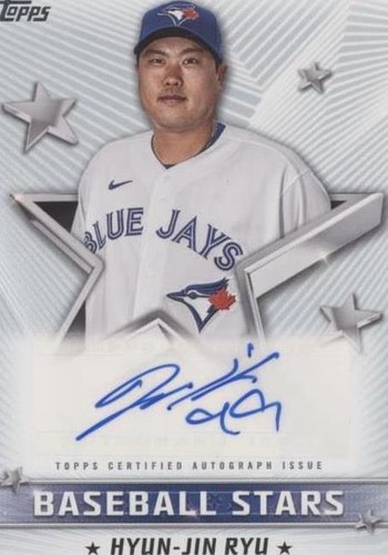 2022 Topps Series 1 - Hyun-jin Ryu #BSA-HR