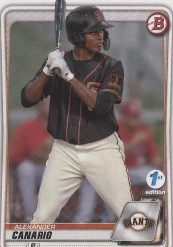 2020 Bowman Draft 1st Edition - Alexander Canario #BD-123