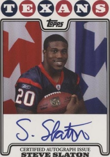 2008 Topps Steve Slaton #RPA-SS