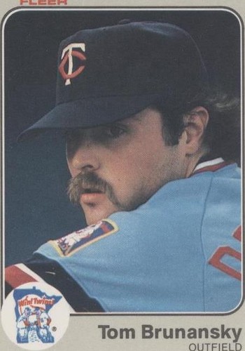1983 Fleer - Tom Brunansky #607