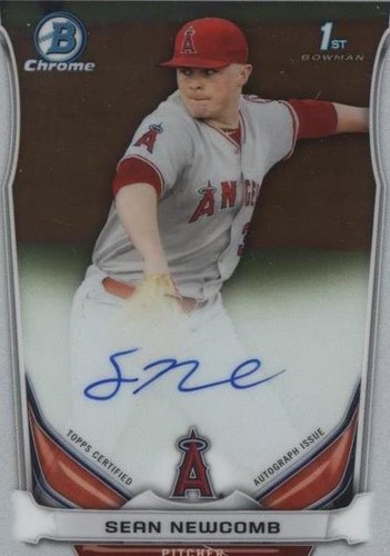 2014 Bowman Draft - Sean Newcomb #BCA-SN