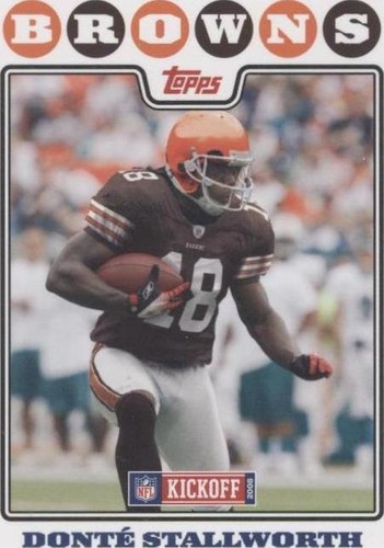 2008 Topps Kickoff Donte Stallworth #49