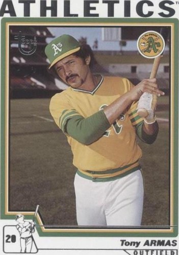 2004 Topps Retired Signature Edition - Tony Armas #57