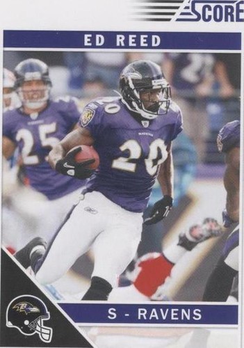 2011 Score Ed Reed #22