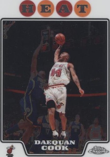 2008-09 Topps Chrome - Daequan Cook #14
