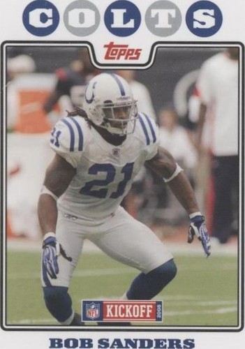 2008 Topps Kickoff Bob Sanders #95