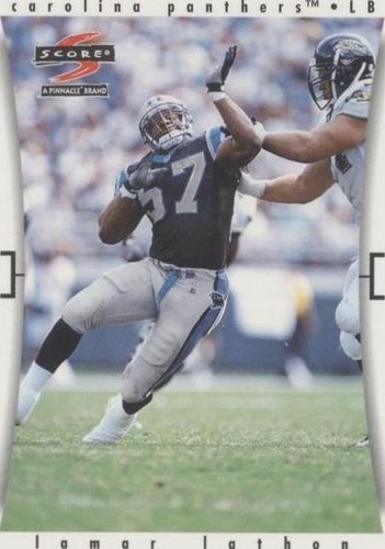 1997 Score Lamar Lathon #158