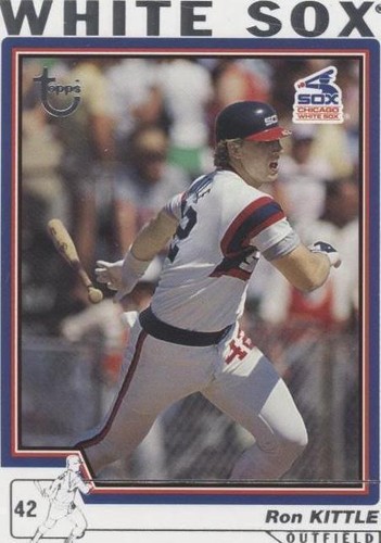 2004 Topps Retired Signature Edition - Ron Kittle #62