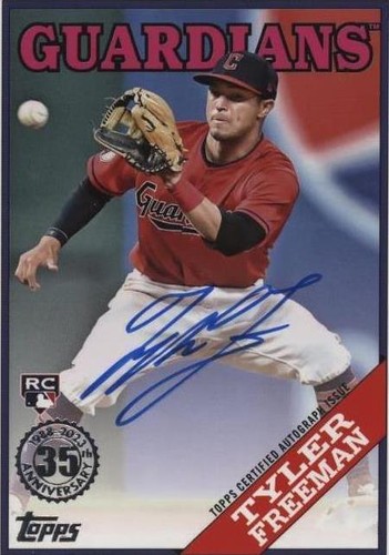 2023 Topps Update Series - Tyler Freeman #88BA-TF