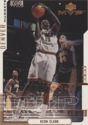 2000-01 Upper Deck MVP - Keon Clark #42