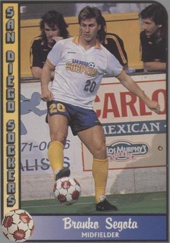 1990-91 Pacific MSL Branko Segota #11