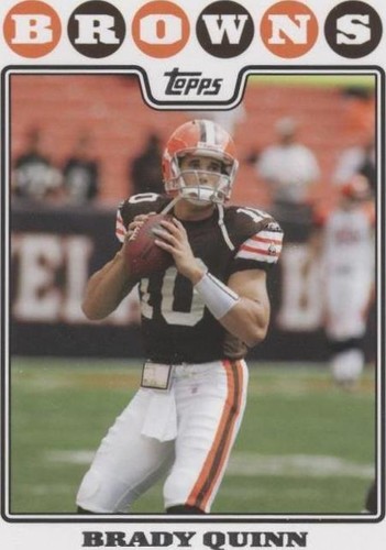 2008 Topps Brady Quinn #45