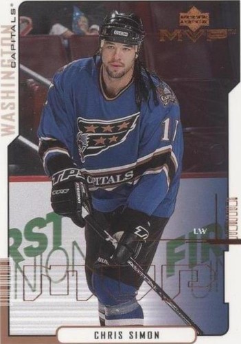2000-01 Upper Deck MVP - Chris Simon #179