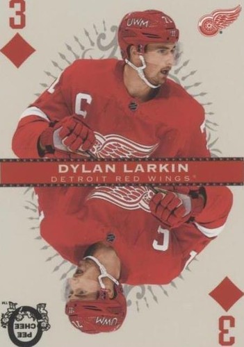 2021-22 O-Pee-Chee - Dylan Larkin #3-DIAMONDS