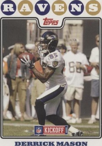 2008 Topps Kickoff Derrick Mason #82